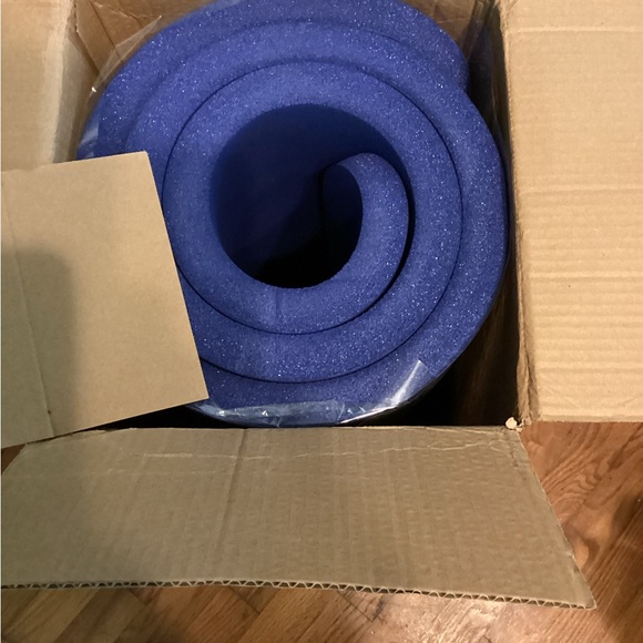MAT YOGA, PROSOURCEFIT extra thick yoga and Pilates mat. Blue - Picture 5 of 9